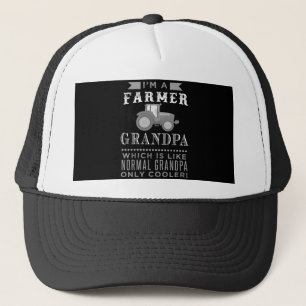 Grand-papa d'agriculteur, casquette frais de