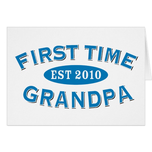 Grand-papa de première fois (Devant horizontal)