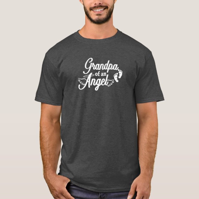 Grand-papa d'un T-shirt d'ange (Devant)