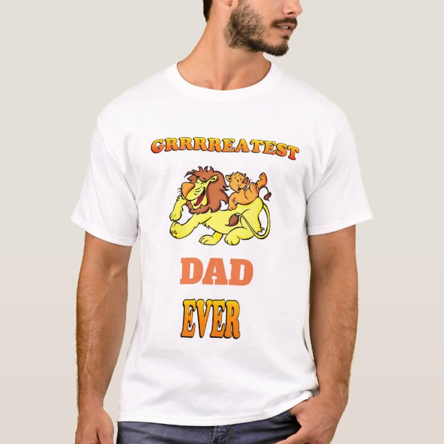 Grand Papa Jamais T-shirt basique (Devant)