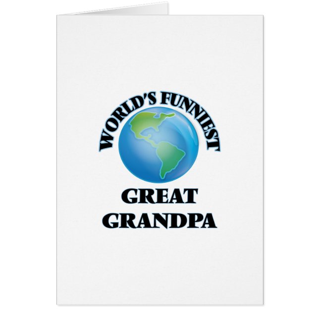 Grand-papa le plus drôle du monde le grand (Devant)