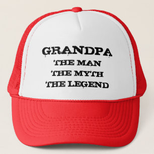 Grand-papa l'homme le mythe le casquette de