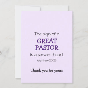 GRAND PASTEUR SERVANT LE Merci DU COEUR