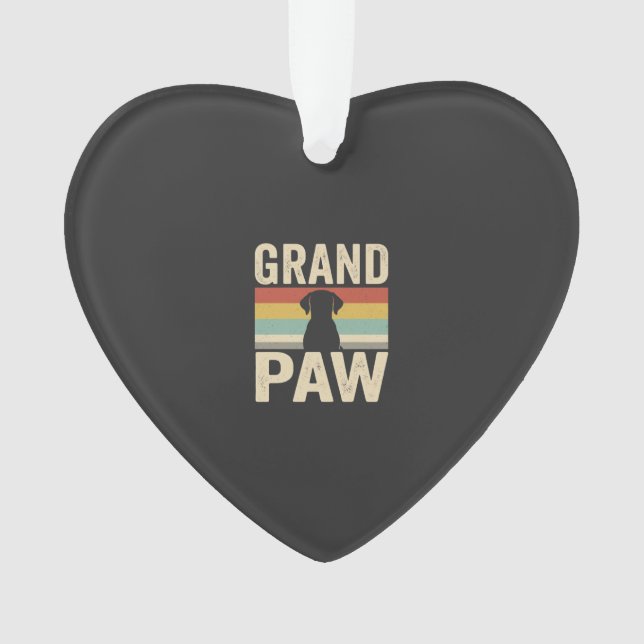 Grand Paw Chien Rétro Vintage (devant)