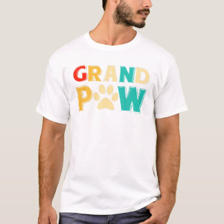 Grand Paw Chien TShirt Grand-papi Grand-père Amour