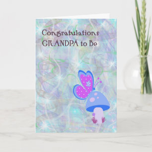 Grand-père à être carte de félicitations