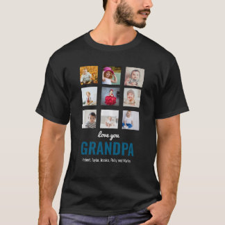 Grand-père Cadeau | T-shirt photo Love You Papa
