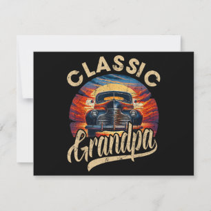 Grand-Père Classique Drôle Dire Voiture Amoureux H