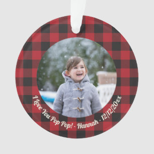 Grand-père de la photo rouge noire