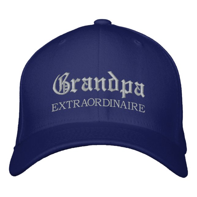 Grand-père Extraordinaire Casquette brodé (Devant)