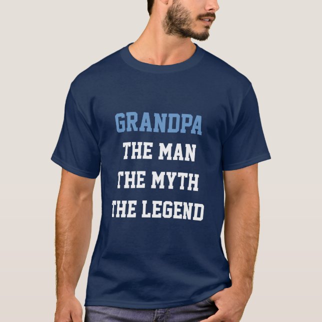 Grand-père homme mythe légende t-shirt (Devant)