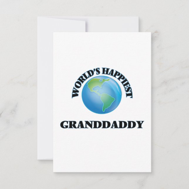 Grand-père le plus heureux au monde (Devant)
