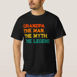 Grand-Père L'Homme Le Mythe La Légende T-Shirt