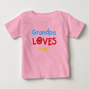 Grand-père m'aime t-shirts et cadeaux