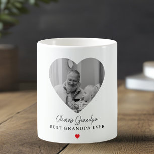 Grand-père personnalisé Photo Mug   Meilleur Grand