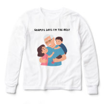 Grand-père souriant