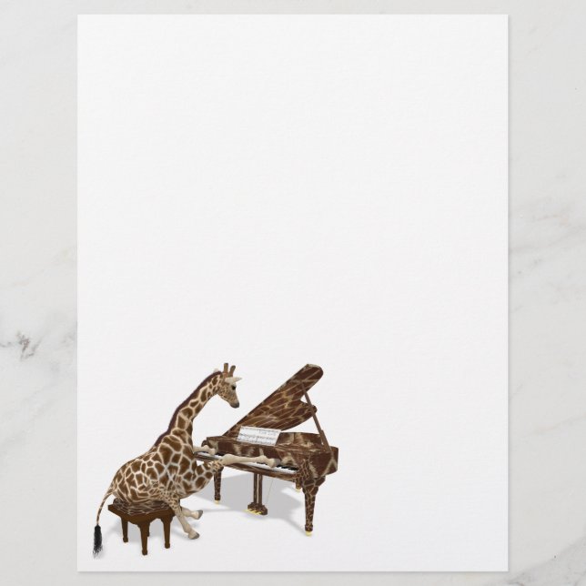 Grand piano de Talented Giraffe (Devant)