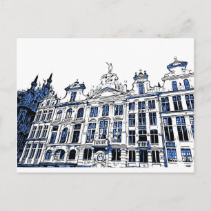Grand-Place, Bruxelles, Belgique - Carte postale