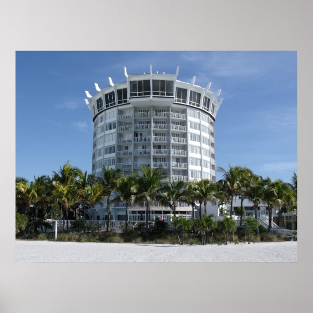 Grand Plaza Hotel, St Pete Beach Florida Poster (Devant)