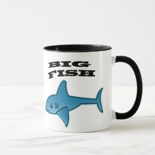 Grand Poisson - Mug Ringer Noir 330 ml