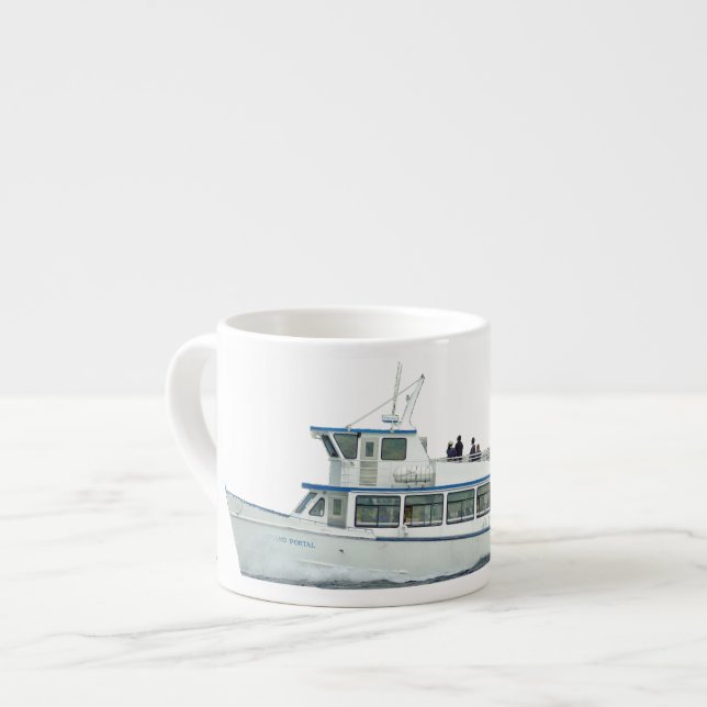 Grand Portal navire espresso mug (Devant gauche)