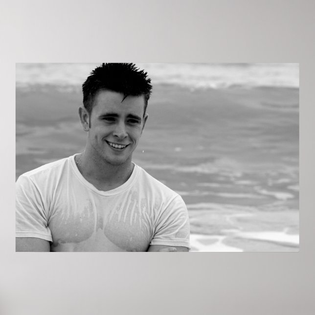 Grand poster - Craigery Morgan Beach (Devant)