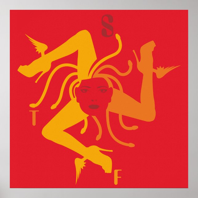 grand poster trinacria (Devant)