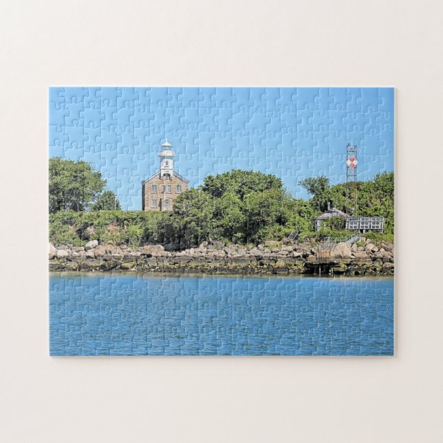 Grand puzzle de capitaine Island Lighthouse le (Horizontal)