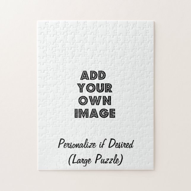 Grand puzzle fait sur commande avec la photo ou (Vertical)