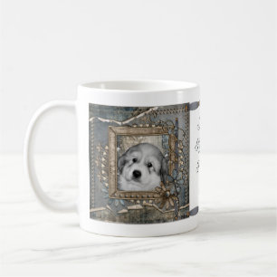 Grand Pyrénées Chiot Double Côté Mug 2011