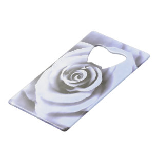 Grand Rose artistique bleu pâle