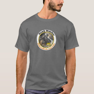 Grand rouge et T-shirt de photo de "observateur de