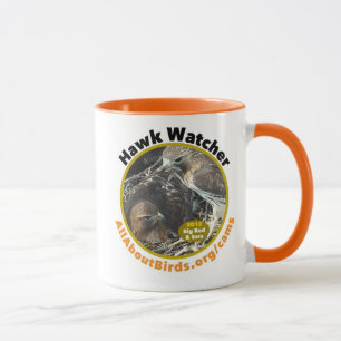 Grand rouge et tasse de photo de "observateur de