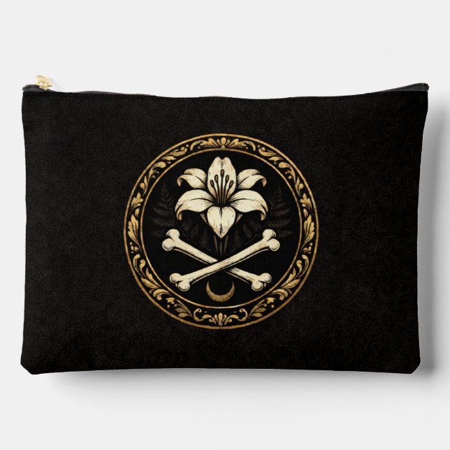 Grand Sac Accessoire | Dark Academia Lily & Bones (Recto)