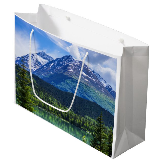 Grand sac cadeau (Devant Angle)