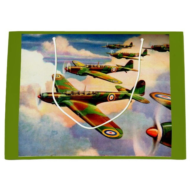 Grand Sac Cadeau 1939 British Fairey Junior Medium Bomber (Devant)