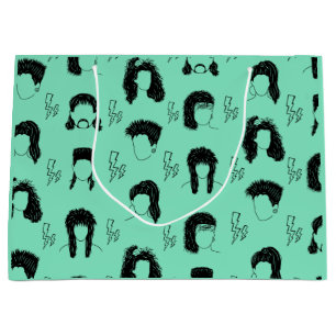 Grand Sac Cadeau 80s Coiffures
