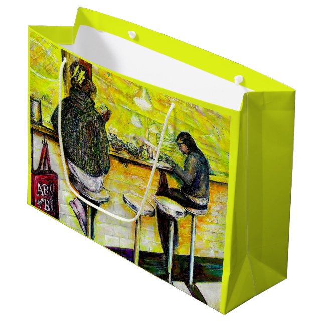 Grand Sac Cadeau A Day Off from Crazy (Devant Angle)