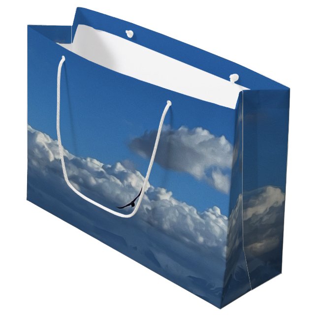Grand Sac Cadeau A Flouds (Devant Angle)