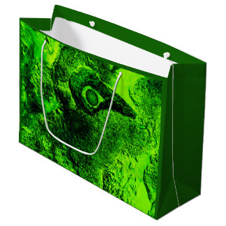 Grand Sac Cadeau à la recherche de vert