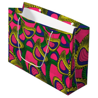 Grand Sac Cadeau African Print Large Gift Bag