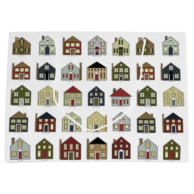 Grand Sac Cadeau Agent immobilier (Devant)