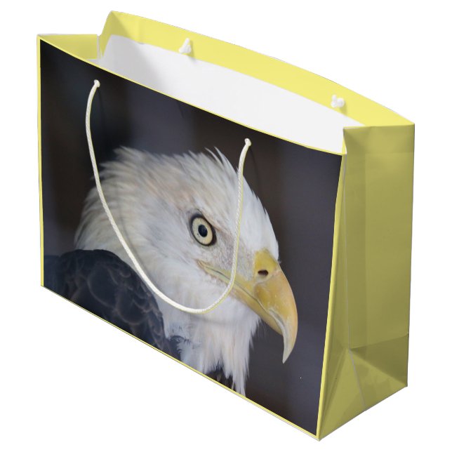 Grand Sac Cadeau Aigle (Dos Angle)