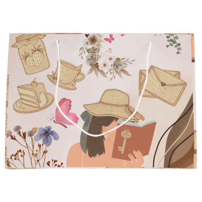 Grand Sac Cadeau Aimez-vous (Devant)