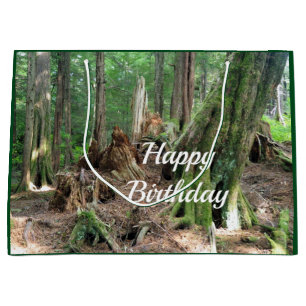 Grand Sac Cadeau Alaska Tongass Forest Photo Anniversaire