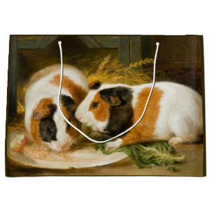 Grand Sac Cadeau Alimentation de cochons de Guinée animale (par Jam