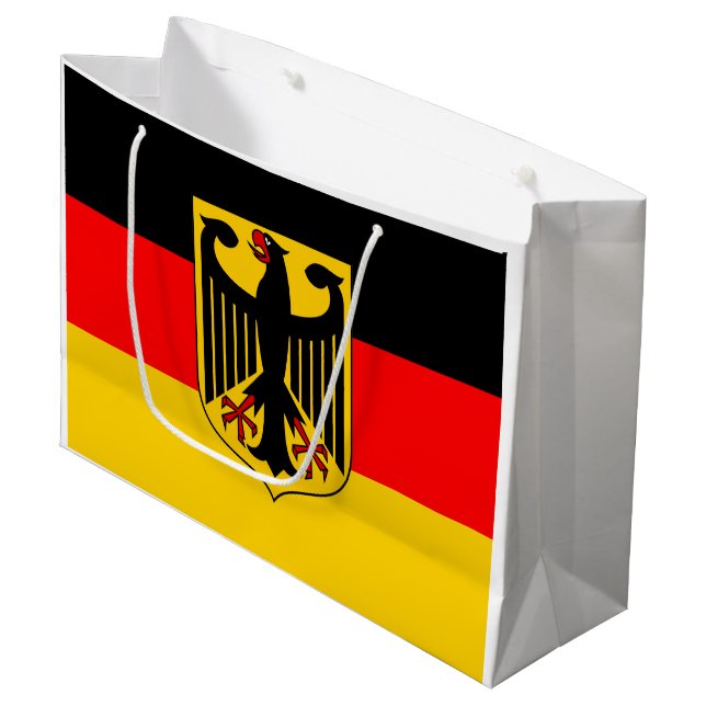 Grand Sac Cadeau Allemagne (Devant Angle)