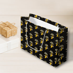Grand Sac Cadeau Allons Bananes Baseball Rétro Banane Drôle