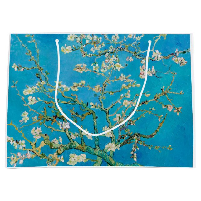 Grand Sac Cadeau Almond Blossom, Vincent van Gogh (Devant)