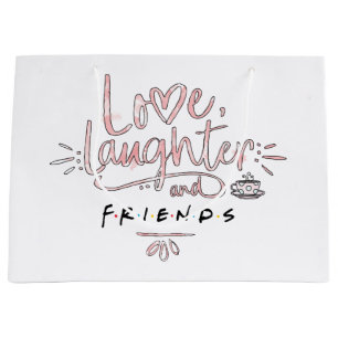 Grand Sac Cadeau Amour, rire et FRIENDS™